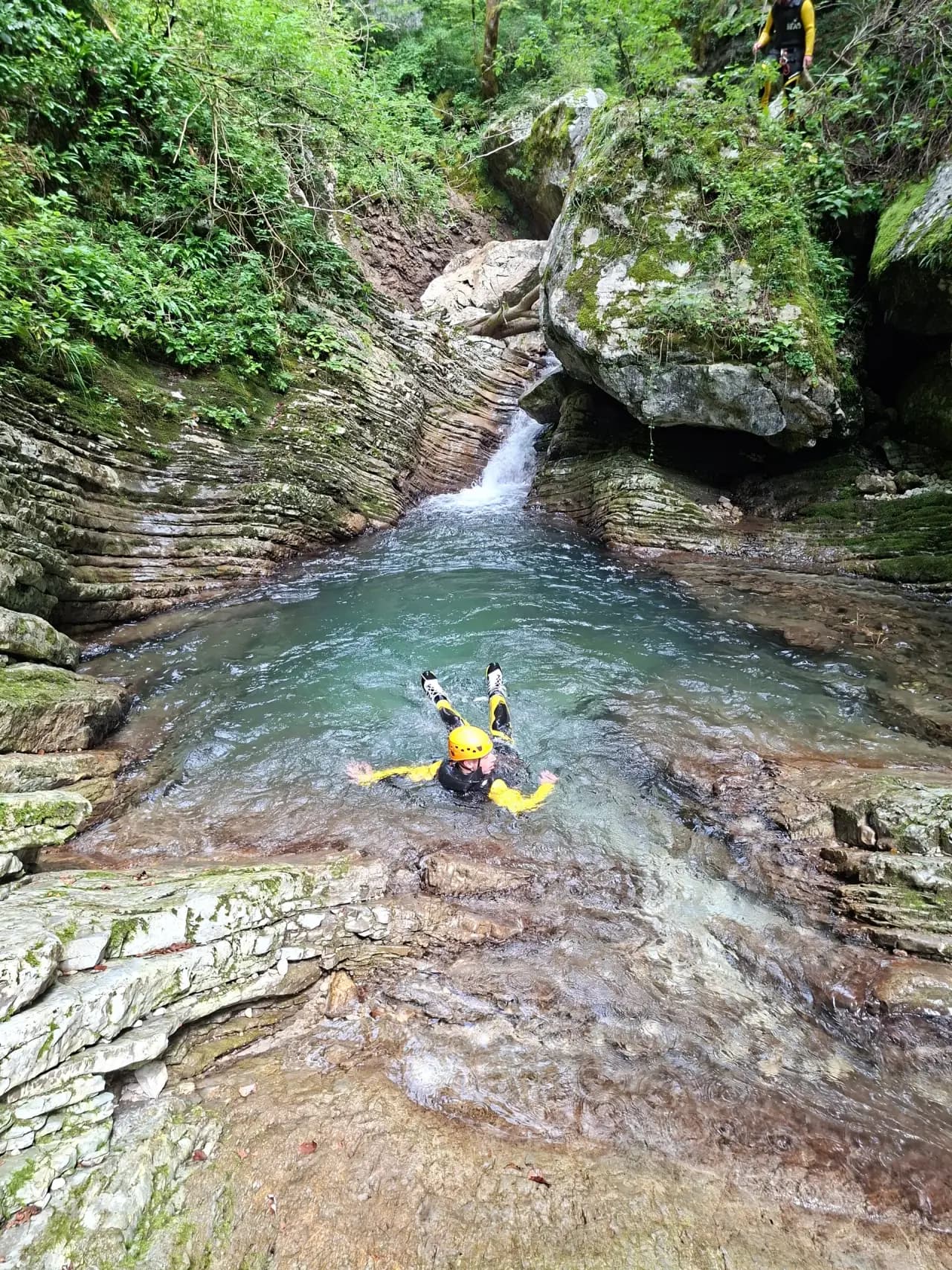Hidden Falls canyon, Soča Valley